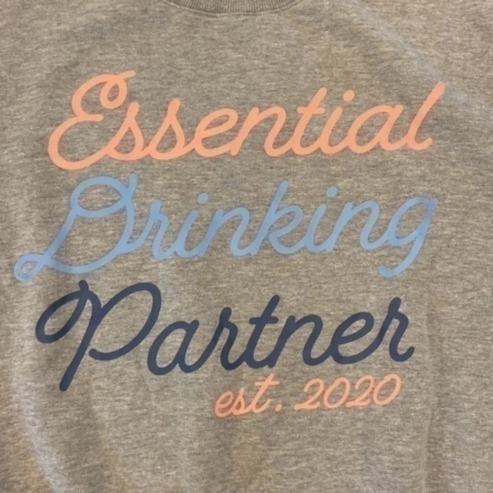 “Essential Drinking Partner” sweatshirt - Picture 2 of 7